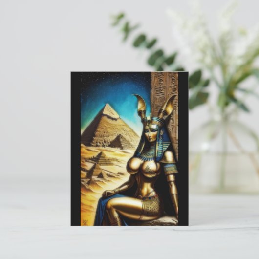 WeirdEgypt 3 Postkarte (Stehend Vorderseite)