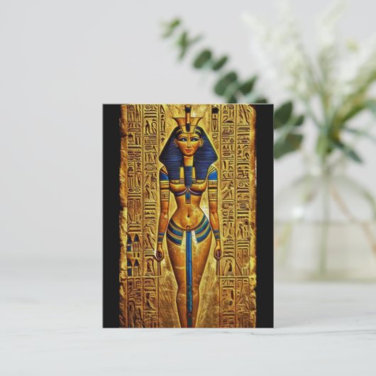WeirdEgypt 6 Postkarte (Stehend Vorderseite)