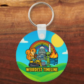 Weirdest Timeline Keychain by Phil Elmore Schlüsselanhänger (Vorderseite)