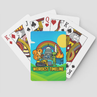 Weirdest Timeline Playing Cards by Phil Elmore Spielkarten