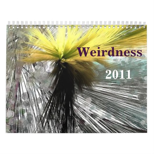 Weirdness 2011 kalender (Titelbild)