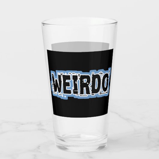 WEIRDO GLAS (Rückseite)