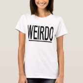 WEIRDO Grafik-T-Shirt T-Shirt (Vorderseite)