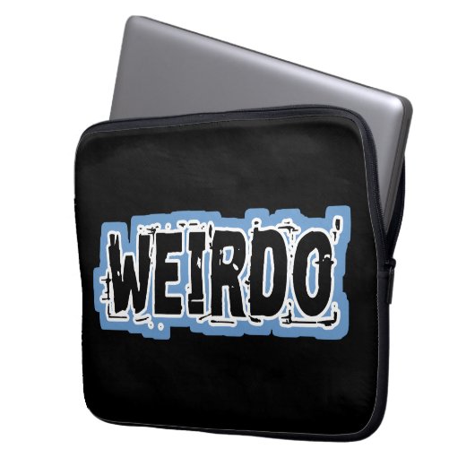 WEIRDO LAPTOPSCHUTZHÜLLE (Vorderseite Links)