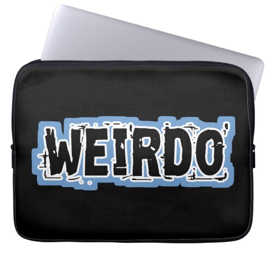 WEIRDO LAPTOPSCHUTZHÜLLE (Vorderseite)