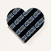 WEIRDO NOTIZBLOCK (Vorderseite)