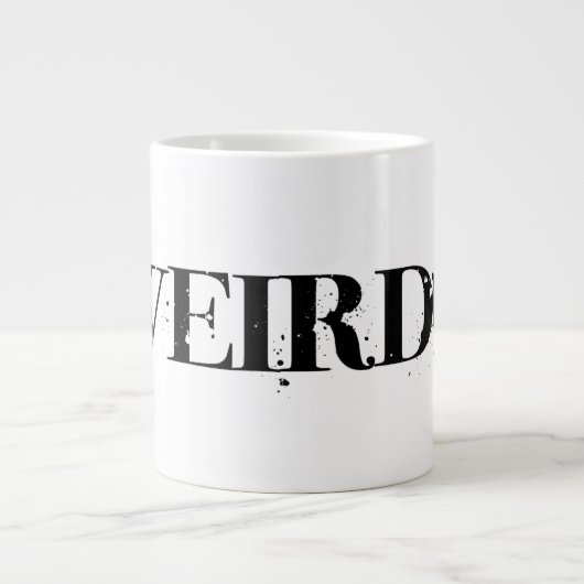 Weirdo-Tasse Jumbo-Tasse (Vorderseite)