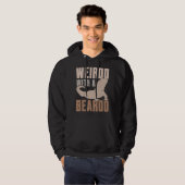 Weirdo With A Beardo Bearded Dragon Lizard Gecko P Hoodie (Vorne ganz)