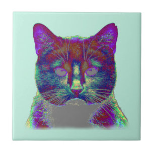 Weirdy Cat Fliese