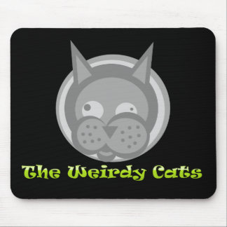 Weirdy Katzen Mousepad