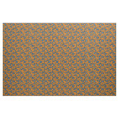 Weirely Zen Fabric - Orange und Blue Abstrakt Stoff (Yard (91,4 cm))