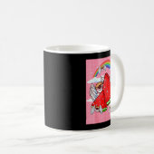 Weirore Aesthetic Kawaii Watermelon Eyes Winged Ey Kaffeetasse (VorderseiteRechts)