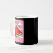 Weirore Aesthetic Kawaii Watermelon Eyes Winged Ey Kaffeetasse (Vorderseite Links)