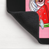 Weirore Aesthetic Kawaii Watermelon Eyes Winged Ey Mousepad (Ecke)