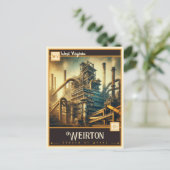 Weirton, West Virginia | VINTAG Postkarte (Stehend Vorderseite)