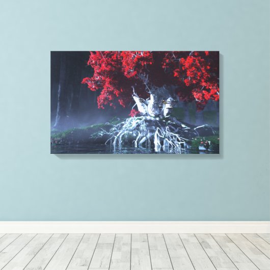 Weirwood Leinwanddruck (Insitu (Holzboden))