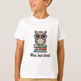 Weise aber müde Eule T-Shirt
