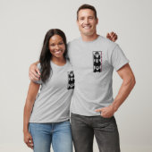 weise Affen T-Shirt (Unisex)