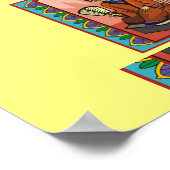 weise chinesisches Sprichwort, weise chinesisches Poster (Ecke)