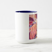 Weise der Katzen-Tasse über die Tatze des Mitleids Tasse (Zentrum)