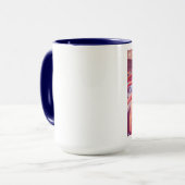 Weise der Katzen-Tasse über die Tatze des Mitleids Tasse (Vorderseite Links)