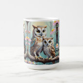 Weise Eulen Kaffeetasse (Mittel)
