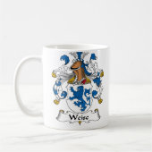 Weise Familienwappen Kaffeetasse (Links)