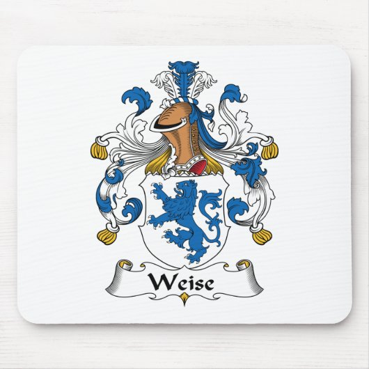 Weise Familienwappen Mousepad (Vorne)