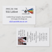 Weise-Logo, zugelassene Weisen Councelo… - Visitenkarte (Vorne/Hinten)