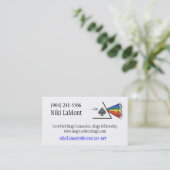 Weise-Logo, zugelassene Weisen Councelo… - Visitenkarte (Stehend Vorderseite)