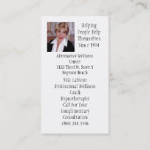 Weise-Logo, zugelassene Weisen Councelo… - Visitenkarte (Rückseite)