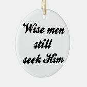 Weise Männer Keramik Ornament (Rechts)