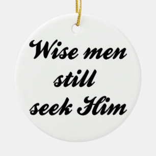 Weise Männer Keramik Ornament