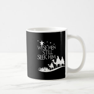Weise Männer suchen ihn noch Christliches Weihnach Kaffeetasse