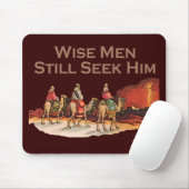Weise Männer suchen ihn noch, Weihnachten Mousepad (Mit Mouse)