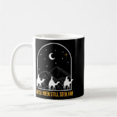 Weise Männer suchen ihn noch Weihnachtskrippe Chri Kaffeetasse (Links)