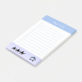 Weise Männer und Bethlehem Dinge zu tun Post-it Klebezettel (angewinkelt)
