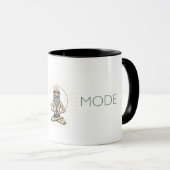 Weise Modus-Tasse (spalten Sie Logo) auf Tasse (VorderseiteRechts)