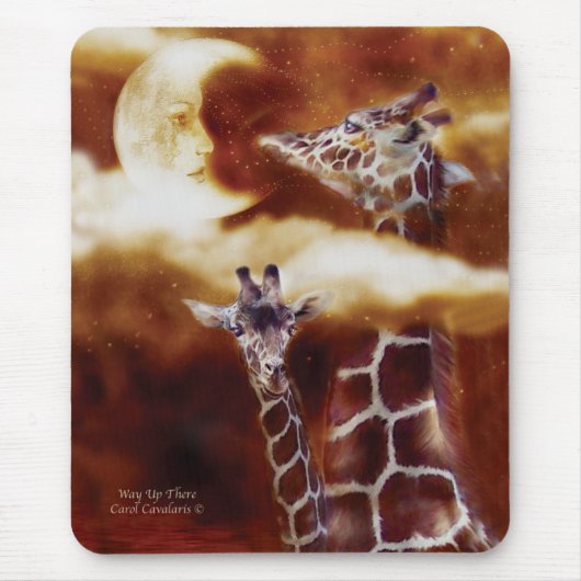 Weise oben dort Mousepad (Vorne)