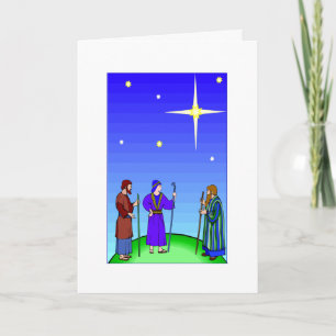 Weise suchen ihn noch religiöses Weihnachten Drei 