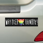 Weise über dem Regenbogen! Autoaufkleber (Auf Auto)