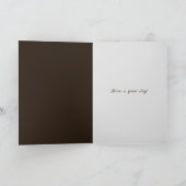 weise Worte Karte (Innenseite)