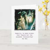 Weise zu gehen! (freier Raum) Karte (Gelbe Blume)