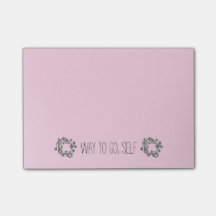 Weise zu gehen, Selbst