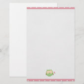 Weisen Briefpapier (Vorne/Hinten)