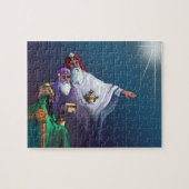 WEISEN DREI WISEMEN u. STERN durch SHARON SHARPE Puzzle (Horizontal)