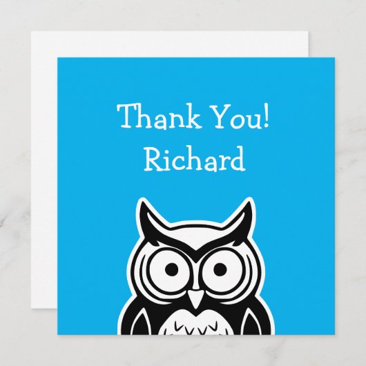 Weisen Feiertagskarte (Vorne/Hinten)