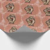 Weisen Geschenkpapier (Ecke)
