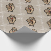 Weisen Geschenkpapier (Ecke)