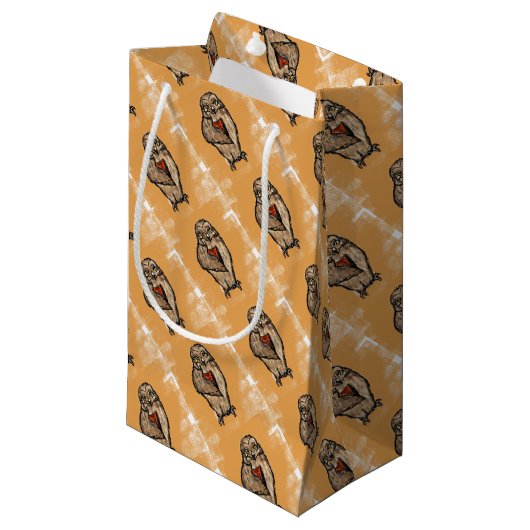 Weisen Kleine Geschenktüte (Vorderseite Schrägansicht)